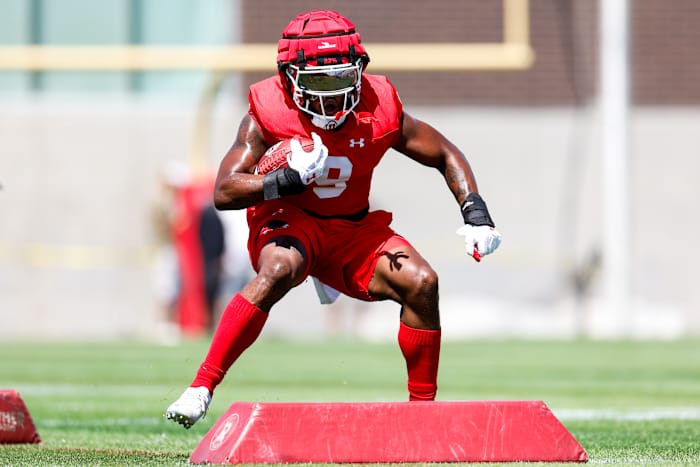 Tavion Thomas, Utah Utes Fall Camp.